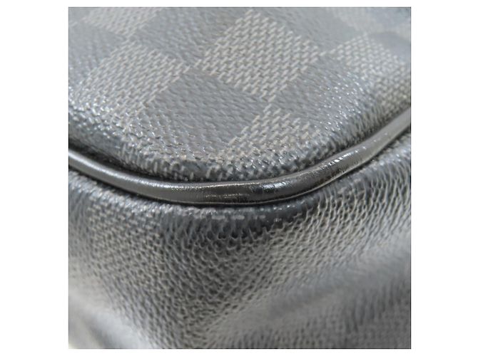 Borsa a Spalla Daniel MM N58029 di Louis Vuitton Grigio antracite Damier ebene - vista 24