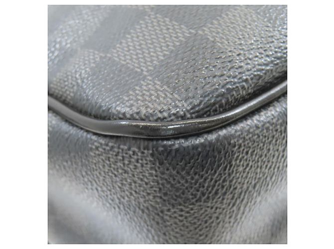 Borsa a Spalla Daniel MM N58029 di Louis Vuitton Grigio antracite Damier ebene - vista 25