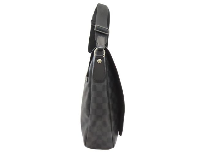 Borsa a Spalla Daniel MM N58029 di Louis Vuitton Grigio antracite Damier ebene - vista 3