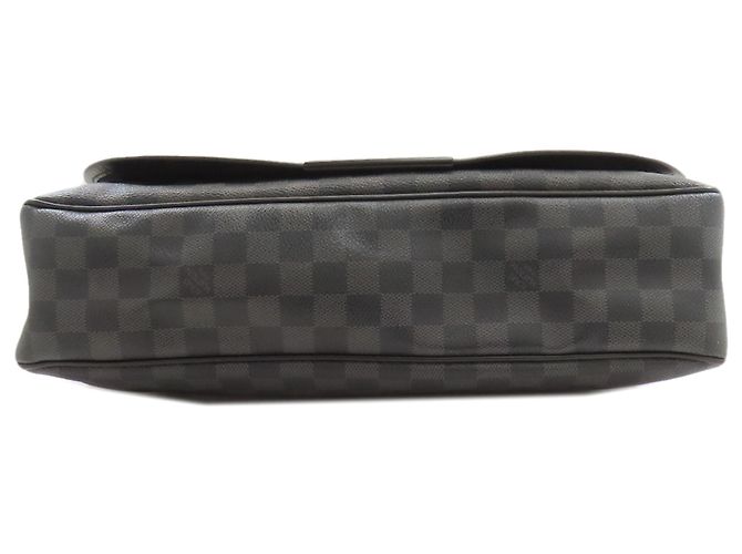 Borsa a Spalla Daniel MM N58029 di Louis Vuitton Grigio antracite Damier ebene - vista 4