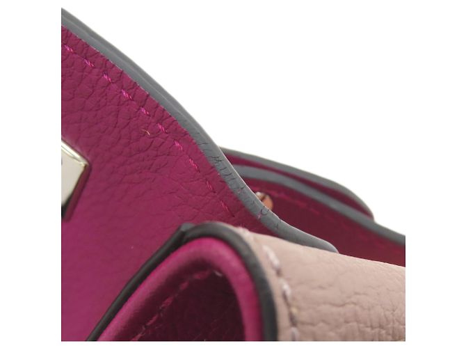 Borsa a Spalla Lockme 2BB di Louis Vuitton Marrone Rosa Porpora - vista 10