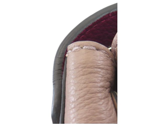 Borsa a Spalla Lockme 2BB di Louis Vuitton Marrone Rosa Porpora - vista 16