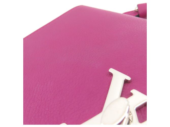 Borsa a Spalla Lockme 2BB di Louis Vuitton Marrone Rosa Porpora - vista 17