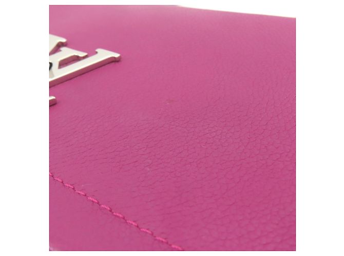 Borsa a Spalla Lockme 2BB di Louis Vuitton Marrone Rosa Porpora - vista 18