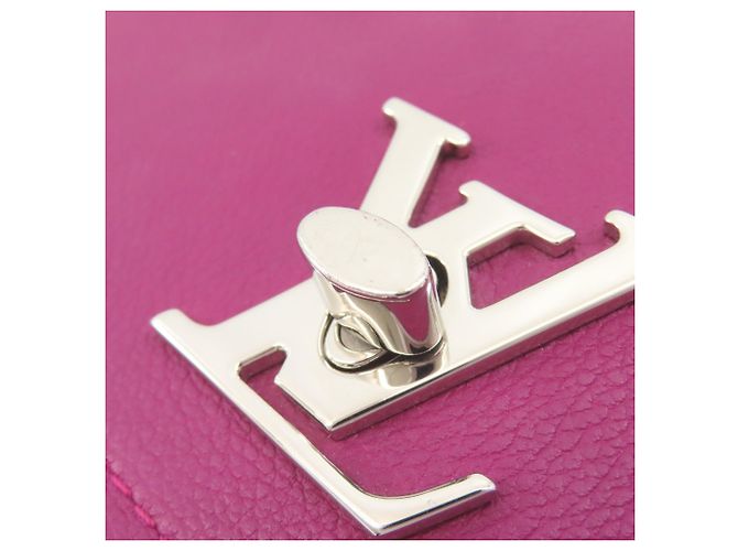 Borsa a Spalla Lockme 2BB di Louis Vuitton Marrone Rosa Porpora - vista 19