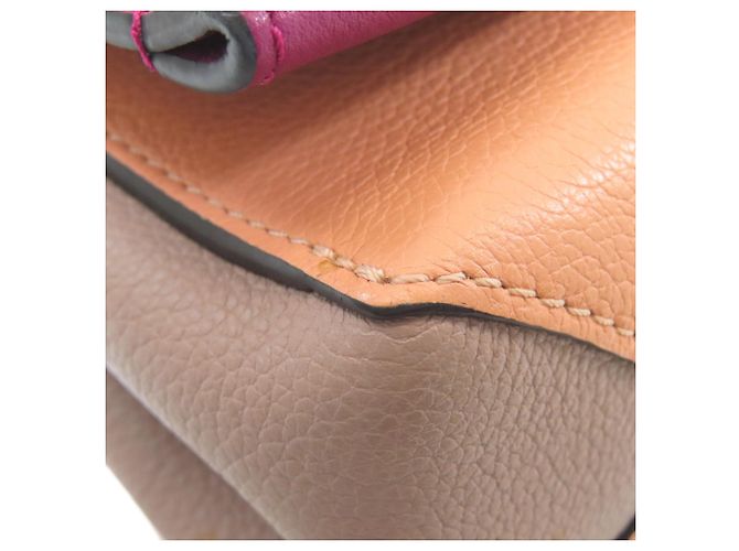 Borsa a Spalla Lockme 2BB di Louis Vuitton Marrone Rosa Porpora - vista 25