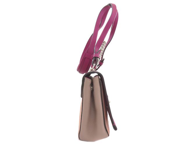 Borsa a Spalla Lockme 2BB di Louis Vuitton Marrone Rosa Porpora - vista 3