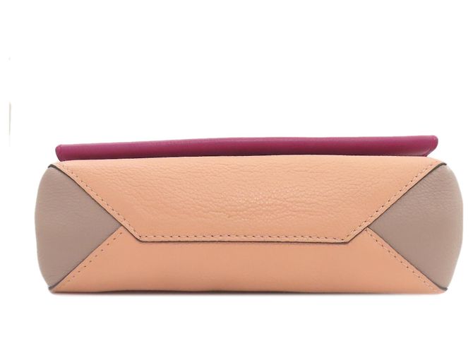 Borsa a Spalla Lockme 2BB di Louis Vuitton Marrone Rosa Porpora - vista 4