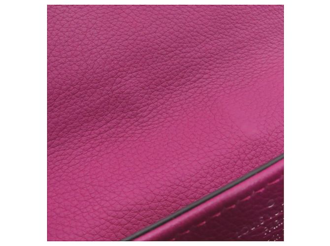 Borsa a Spalla Lockme 2BB di Louis Vuitton Marrone Rosa Porpora - vista 9
