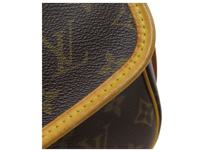 Borsa a Spalla Sologne M42250 di Louis Vuitton Marrone Monogramma - vista 12