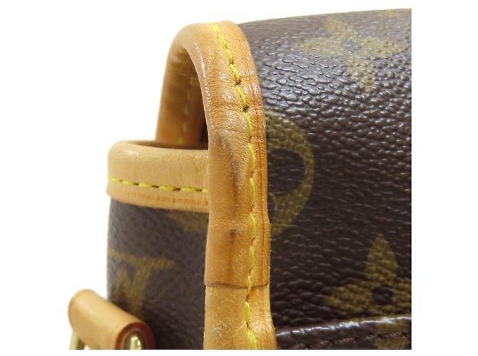 Borsa a Spalla Sologne M42250 di Louis Vuitton Marrone Monogramma - vista 13