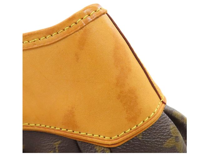 Borsa Tote Boetie MM M45714 di Louis Vuitton Marrone Monogramma - vista 12