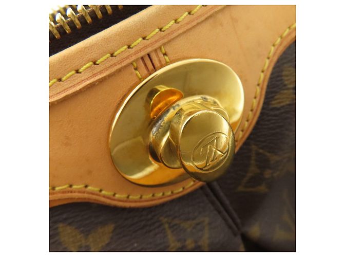 Borsa Tote Boetie MM M45714 di Louis Vuitton Marrone Monogramma - vista 17