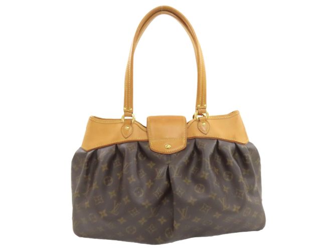 Borsa Tote Boetie MM M45714 di Louis Vuitton Marrone Monogramma - vista 2