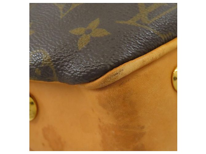 Borsa Tote Boetie MM M45714 di Louis Vuitton Marrone Monogramma - vista 23