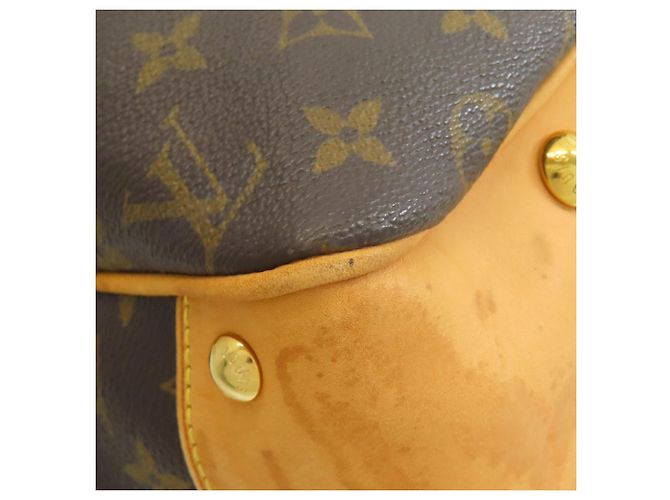 Borsa Tote Boetie MM M45714 di Louis Vuitton Marrone Monogramma - vista 24