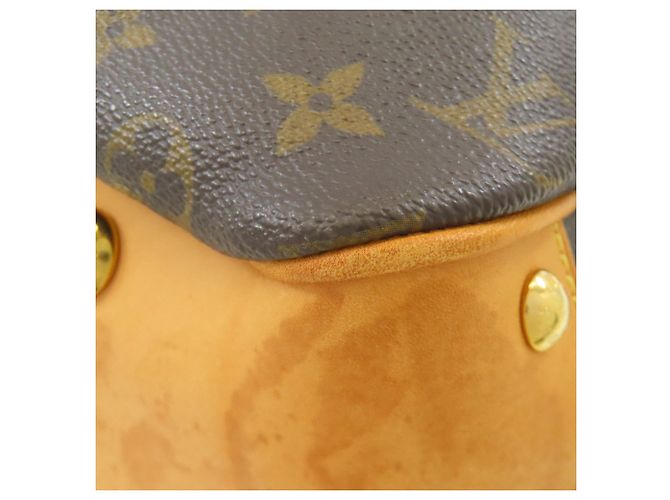 Borsa Tote Boetie MM M45714 di Louis Vuitton Marrone Monogramma - vista 25