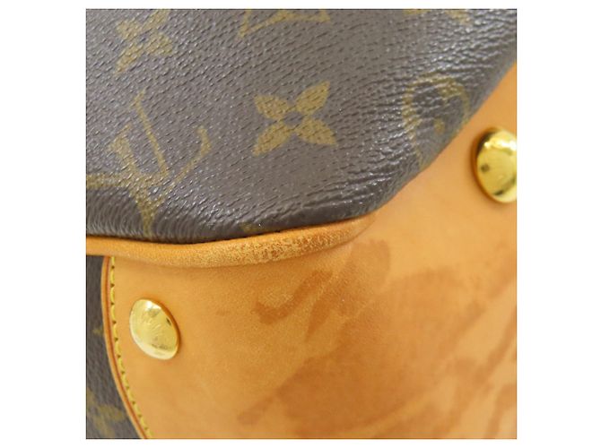 Borsa Tote Boetie MM M45714 di Louis Vuitton Marrone Monogramma - vista 26