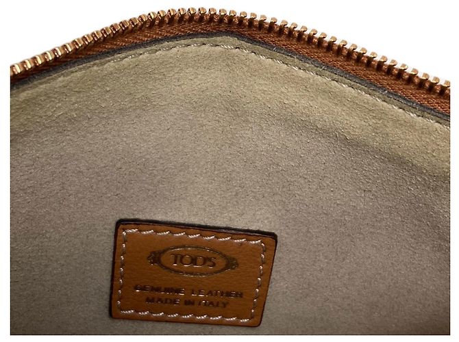 Borsa Hobo Micro Mini senza tempo di Tod's Marrone - vista 9