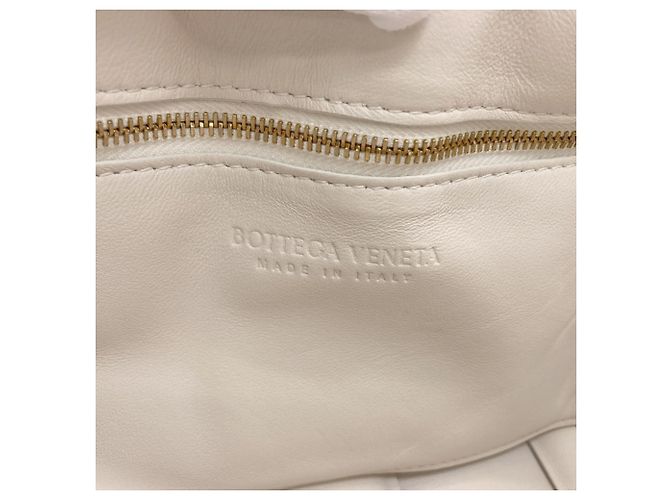 Borsa a Spalla Padded Cassette di Bottega Veneta Bianco - vista 6