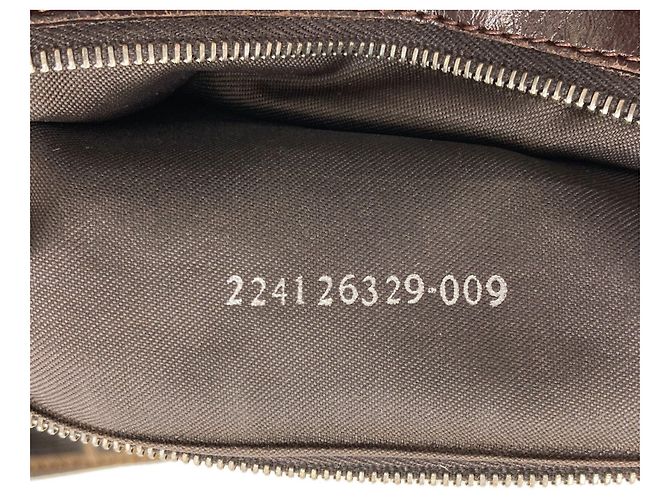 Fendi Zucca-Muster Canvas-Handtasche Braun - Ansicht 7
