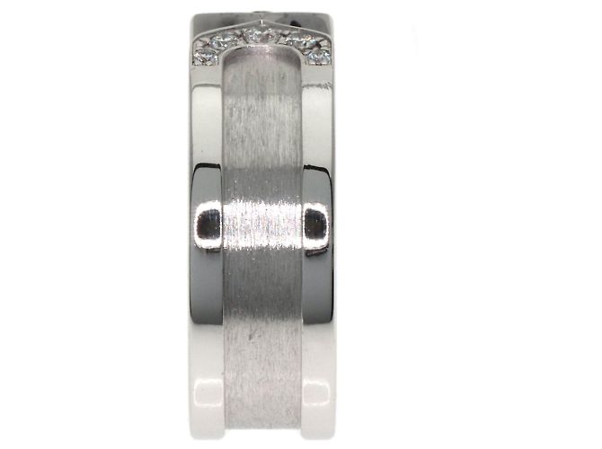 Cartier C2 Ring SM Diamant in 18K Weißgold Golden - Ansicht 3