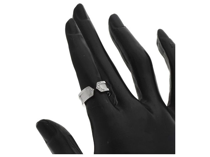 Cartier C2 Ring SM Diamant in 18K Weißgold Golden - Ansicht 7