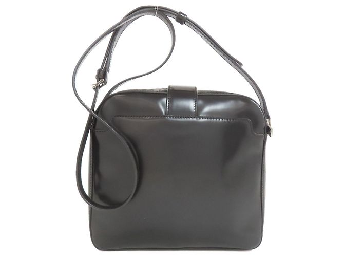 Bolsa de Ombro com Logo Versace Preto - vista 2