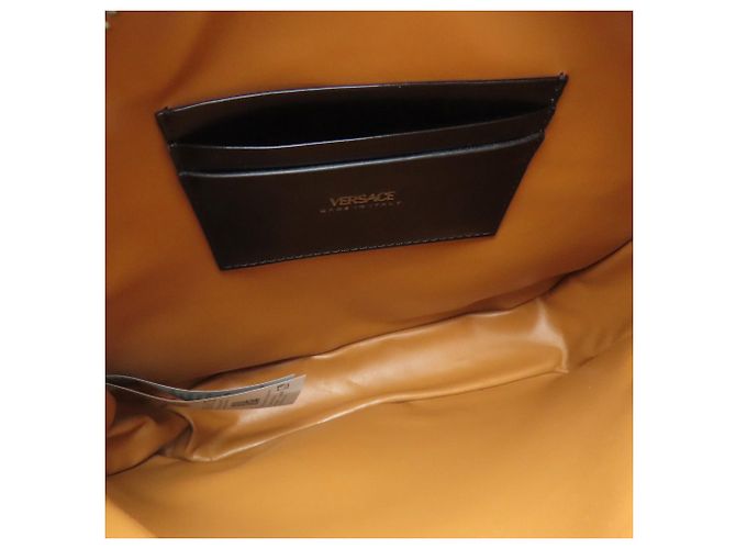 Bolsa de Ombro com Logo Versace Preto - vista 5