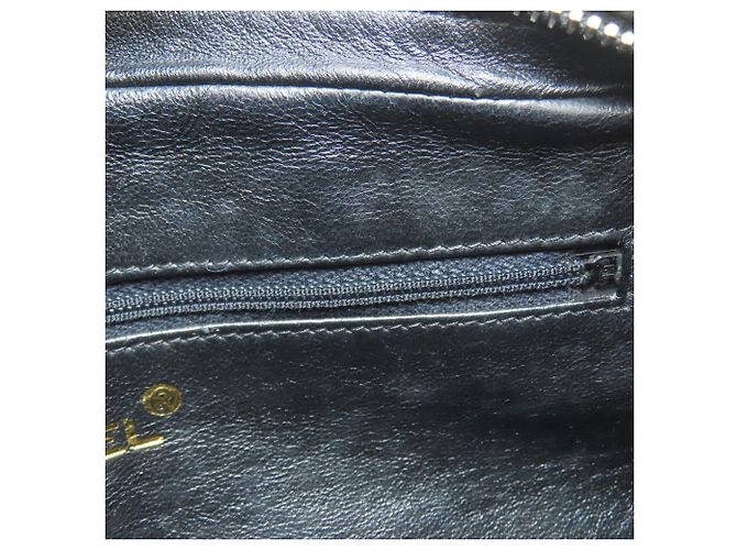 Borsa a Spalla con Catena Frangi Chanel Nero - vista 10