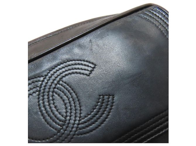 Borsa a Spalla con Catena Frangi Chanel Nero - vista 15