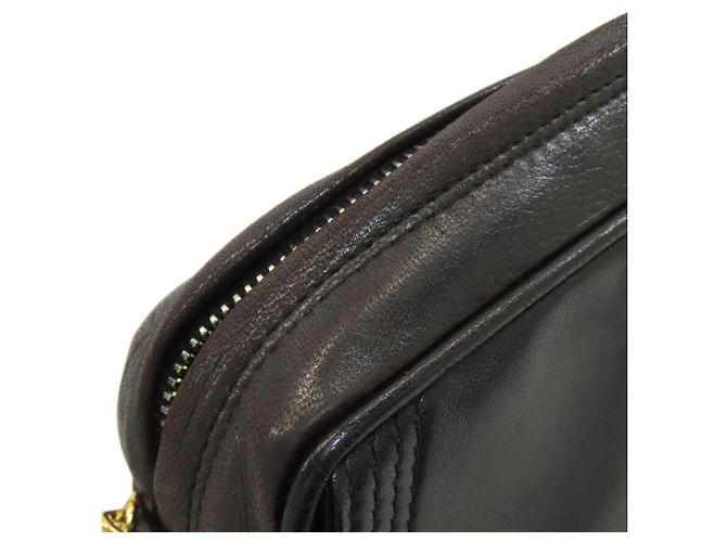 Borsa a Spalla con Catena Frangi Chanel Nero - vista 17
