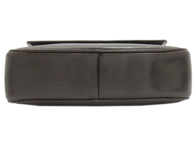 Borsa a Spalla con Catena Frangi Chanel Nero - vista 4