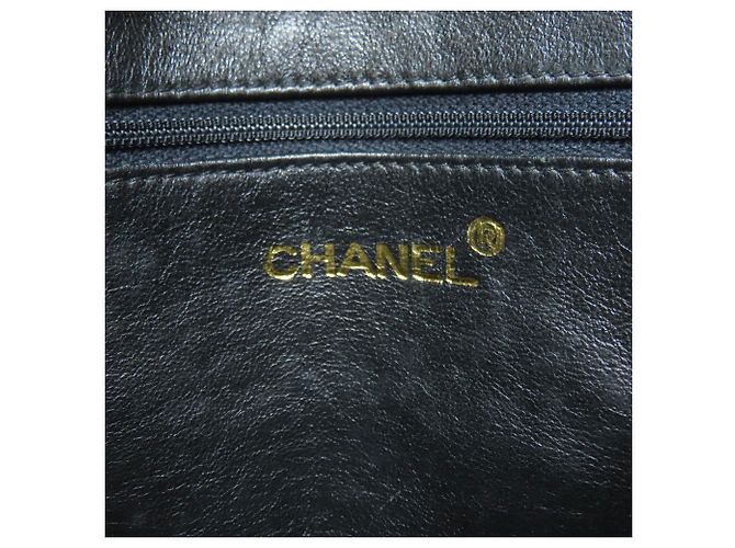 Borsa a Spalla con Catena Frangi Chanel Nero - vista 7