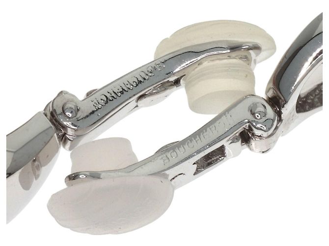 Boucheron Diamantohrringe aus 18K Weißgold - Ansicht 4