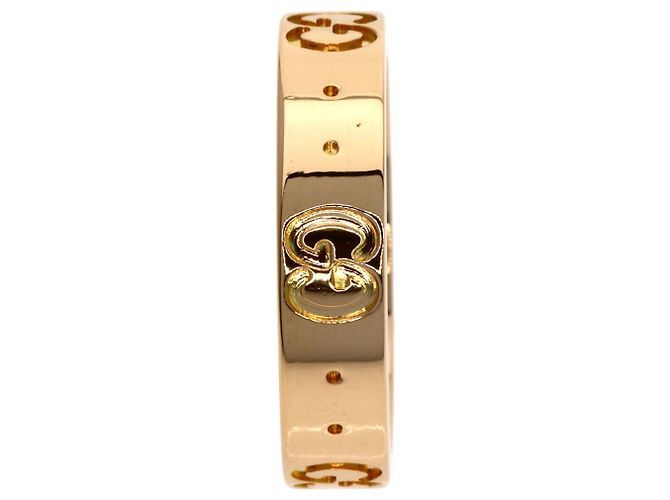 Anello Gucci Icon #8 in oro rosa 18K D'oro - vista 3