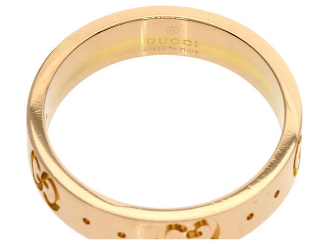 Anello Gucci Icon #8 in oro rosa 18K D'oro - vista 5