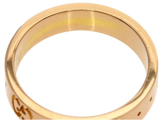 Anello Gucci Icon #8 in oro rosa 18K D'oro - vista 7