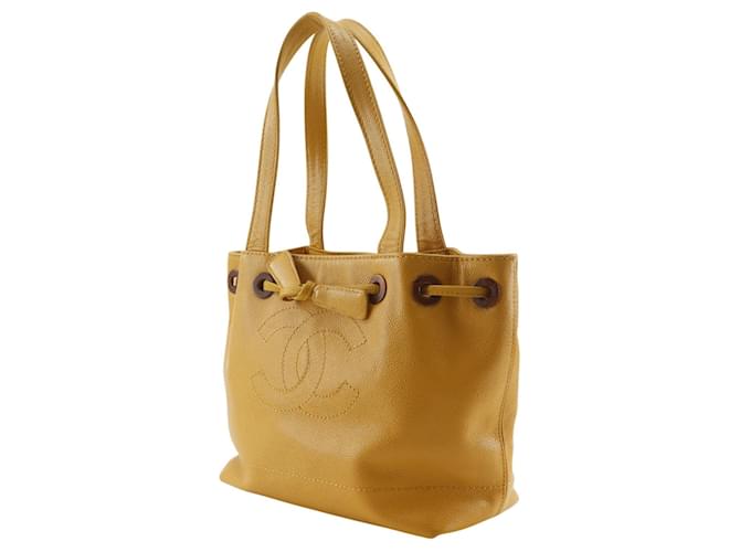 Borsa Tote Chanel Coco Mark Cammello - vista 2