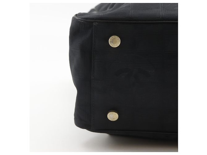 Borsa Tote della nuova linea di viaggio Chanel Nero - vista 11