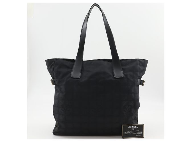 Borsa Tote della nuova linea di viaggio Chanel Nero - vista 19