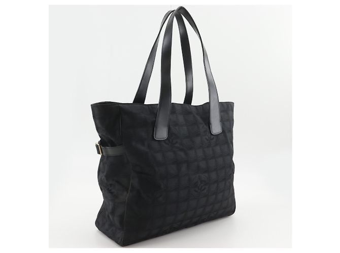 Borsa Tote della nuova linea di viaggio Chanel Nero - vista 3