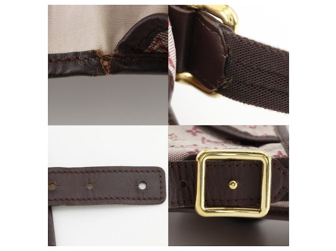 Borsa a Spalla Belanger Louis Vuitton M92171 Rosso - vista 18