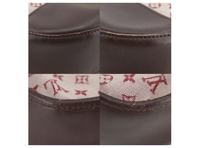 Borsa a Spalla Belanger Louis Vuitton M92171 Rosso - vista 4