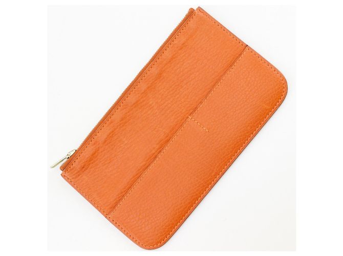 Cartera Larga Dogon GM de Hermès Castaño - vista 17