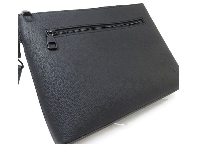 Pochette Takeoff Anagram LV Louis Vuitton Nero - vista 10