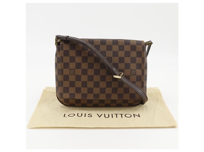 Borsa a Spalla Musette Tango Louis Vuitton Marrone - vista 15