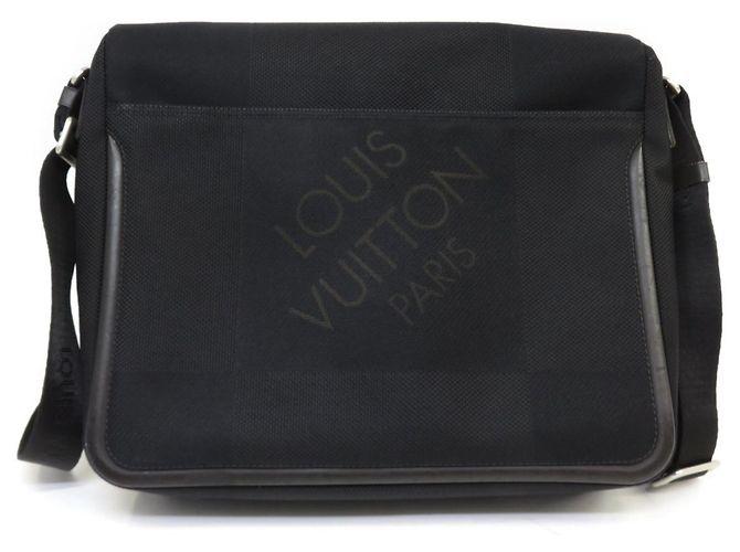 Borsa a Spalla Messaggero Damier Geant Louis Vuitton Nero - vista 2