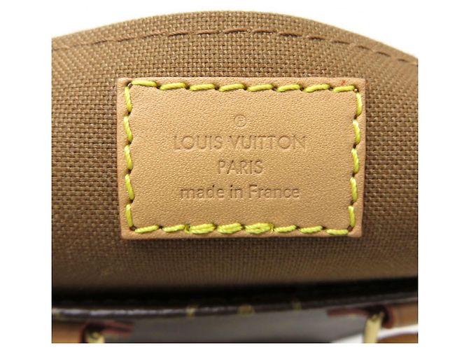 Borsa a Spalla Petite Sac Plat Monogramma Louis Vuitton Marrone - vista 6