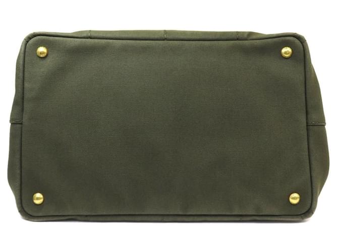Borsa Tote Canapa di Prada Cachi - vista 3